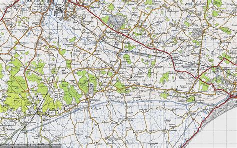 Old Maps of Aldington, Kent - Francis Frith