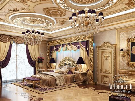 Master Bedroom For Luxury Royal Palaces - Classical Interior