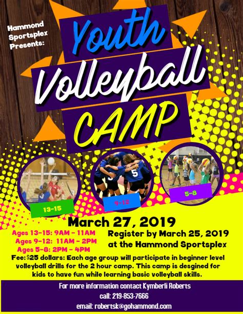 Hammond Sportsplex to Host Kids Volleyball Camp | City of Hammond, Indiana