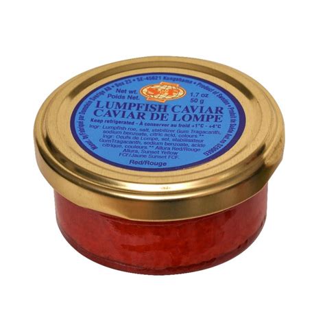 Red Lumpfish Caviar 50g – Food Depot Toronto