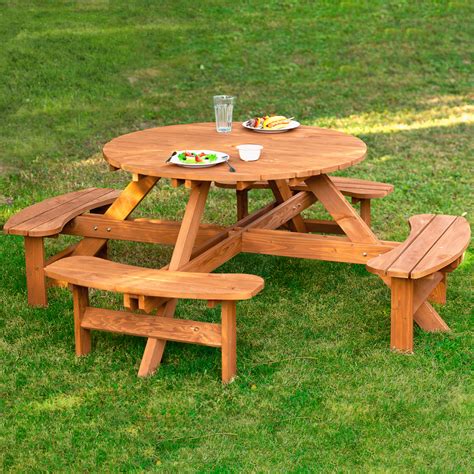 Leisure Season Ltd - Round Picnic Table