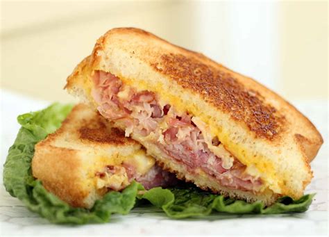 Toasted Ham & Cheese Sandwich | September Farm | Honey Brook, PA