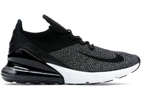 Nike Air Max 270 Flyknit Black White - AO1023-001