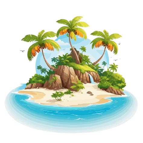 Island Clipart Images - Free Download on Freepik