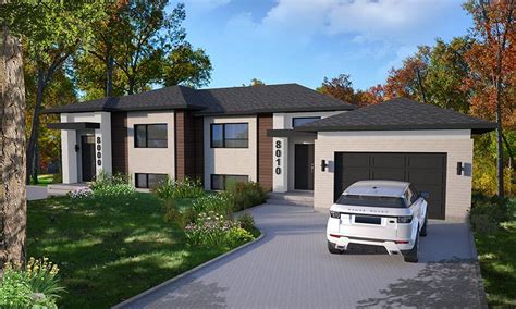 Discover New Modern Duplex House Plans - DFD House Plans Blog