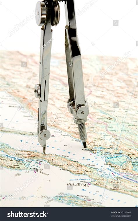 Navigation Concept Map Navigation Tools Stock Photo 17109664 | Shutterstock