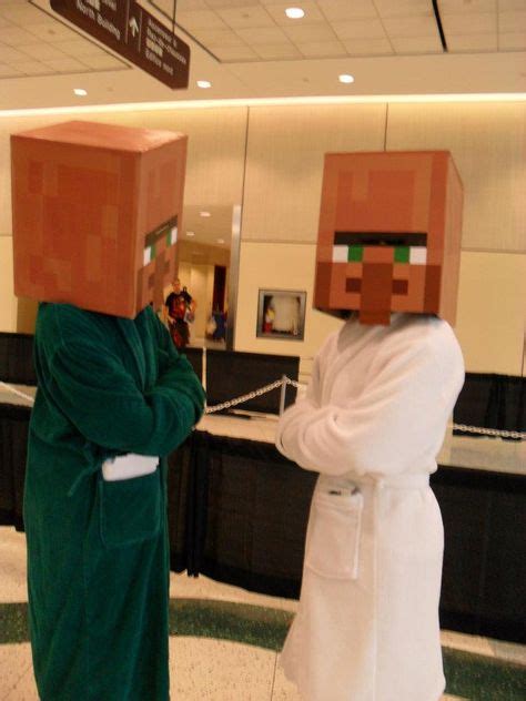 Minecraft Villager/Testificate Cosplay | Minecraft | Pinterest ...