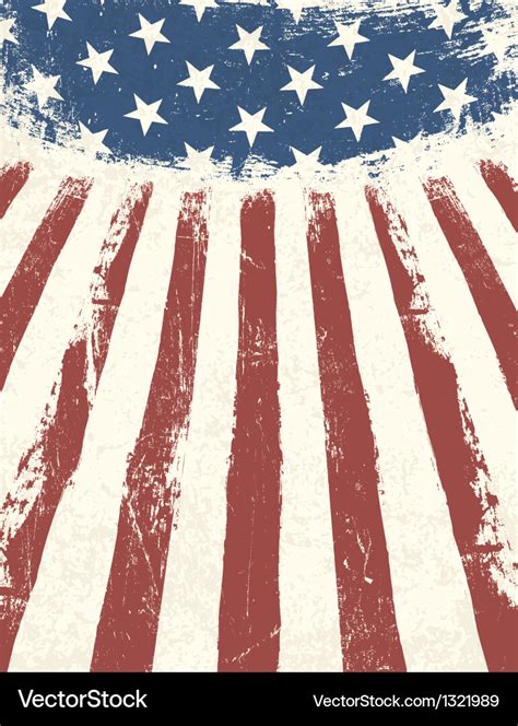 American flag abstract background Royalty Free Vector Image