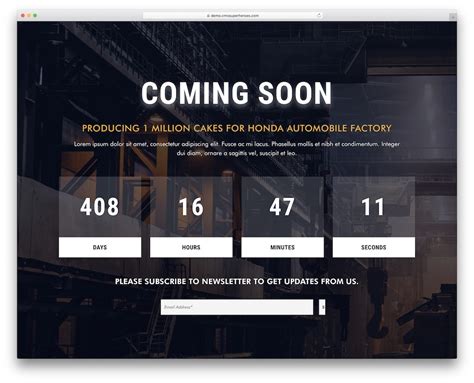 20 Best Responsive Coming Soon Page Templates 2024 - Colorlib