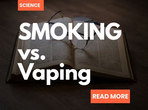 Vaping vs Smoking: The Facts, The Science [Why It’s The Future]