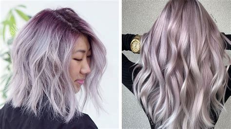 21 Pretty Lavender-Gray Hair Ideas to Try This Season | Glamour