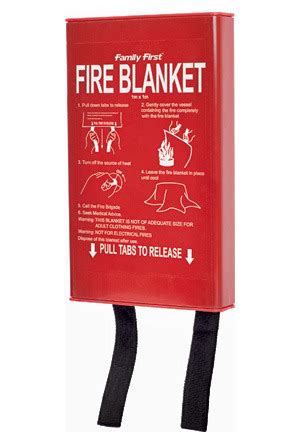 Fire Blanket for kitchen fires