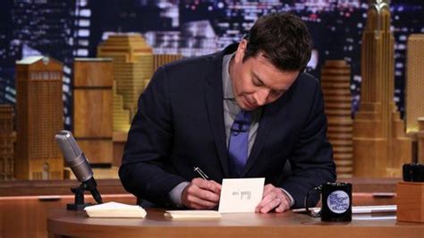 Jimmy Fallon Thank You Notes Blank Template - Imgflip