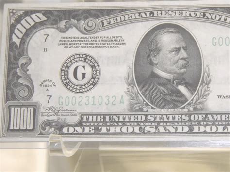 What Does 1000 Dollar Bill Look Like