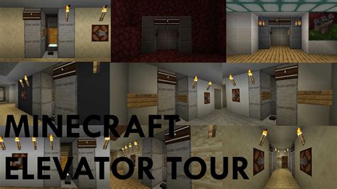 Minecraft Elevator Tour 2023 - YouTube