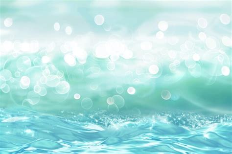 Premium Photo | Blur water background wavy clean fresh water in light ...