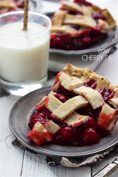 Easy Cherry Pie | The Recipe Critic