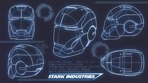 Iron Man Blueprint by Ravendeviant on DeviantArt