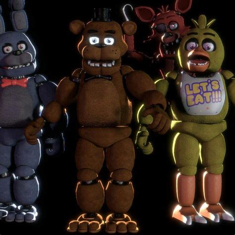 Freddy bonnie chica foxy | FNAF : Sister Location Amino