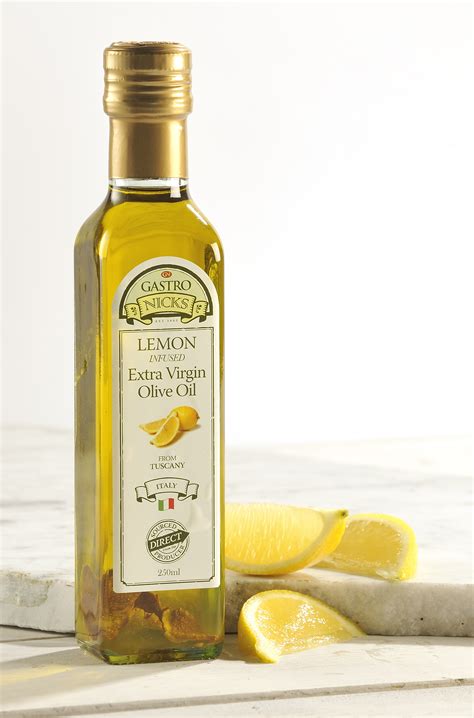 Lemon Infused Olive Oil - Gastro Nicks