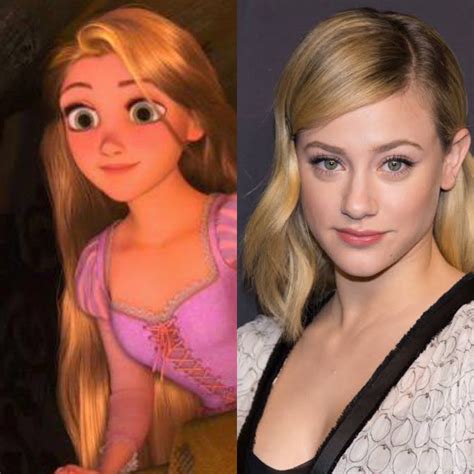 Lili Reinhart as Rapunzel in Tangled Live-Action - Petitions.net