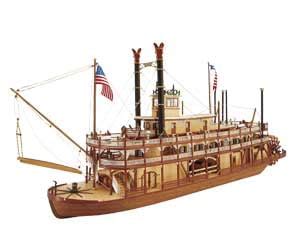 Artesania Latina King of the Mississippi Steam Riverboat 1:80 Scale ...