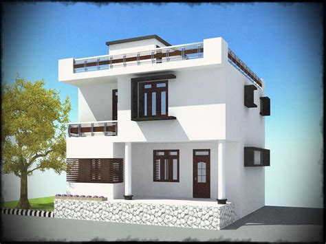 Small House Exterior Design In India - Open floor plans are those that ...