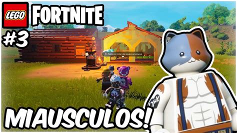 MIAUSCULOS se UNE a MI PUEBLO!🐈 | LEGO Fortnite #3 - YouTube