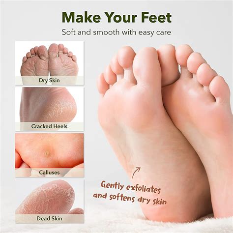 PUREDERM Foot Peeling Mask (3 Pack) - Exfoliating Treatment for Cracked ...