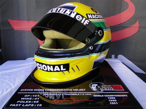 Ayrton Senna-CM Helmets-Ayrton Senna 1994 Test Replica Helmet