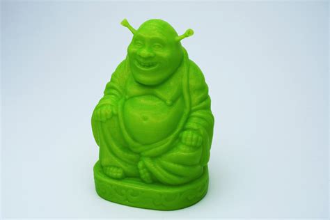 Shrek Buddha Figurine Desk Deco 3D Printed / Office / Model - Etsy ...