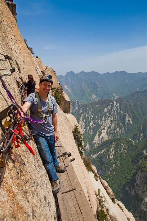 Surviving the HuaShan Plank Walk | Annual Adventure | Travel, Adventure ...