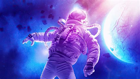 1920x1080 Astronaut In Another Universe 4k Laptop Full HD 1080P ,HD 4k ...