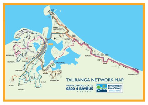 Tauranga Map - New Zealand