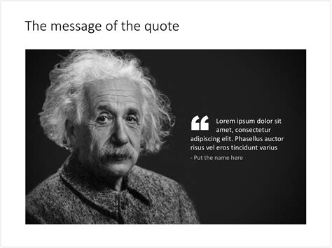 Quote slides in presentations — PowerPoint templates and presentation ...