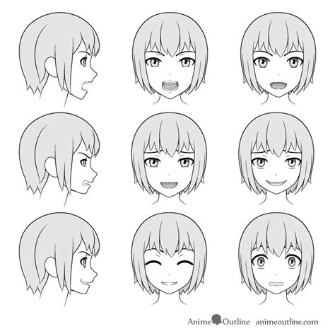 How to Draw Anime & Manga Teeth Tutorial - AnimeOutline