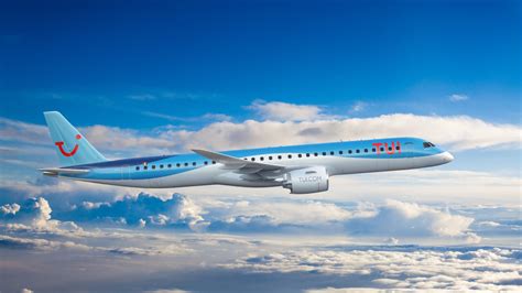 TUI Selects Embraer E195-E2 - The most efficient aircraft under 150 seats