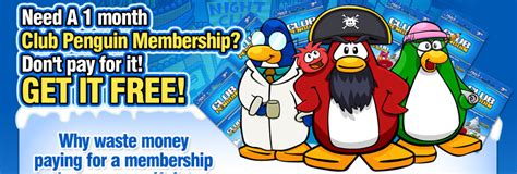 PrizeRebel - Free Club Penguin Membership