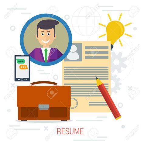 Resume Clipart | Free download on ClipArtMag