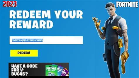 Don't Miss! Fortnite Redeem Codes For 2023 | Fortnite Free Skin Code ...