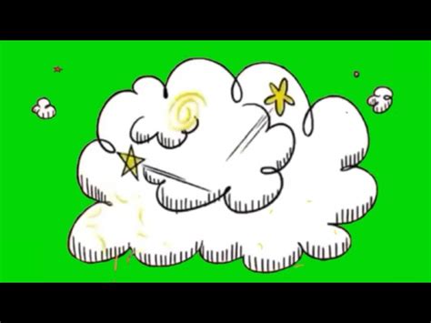 Cartoon Fight Cloud Gif