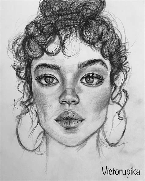 Portrait draw #art #arts #draw #drawing #draws | Drawing artwork ...