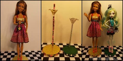 DIY Barbie-size Doll Stand | Doll stands, Fashion, Dolls