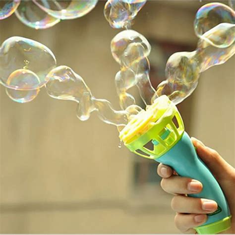 Hot Electric Bubble Gun Toys Bubble Machine Automatic Bubble Water Gun ...