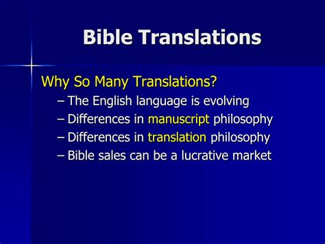 PPT - Bible Translations PowerPoint Presentation, free download - ID ...