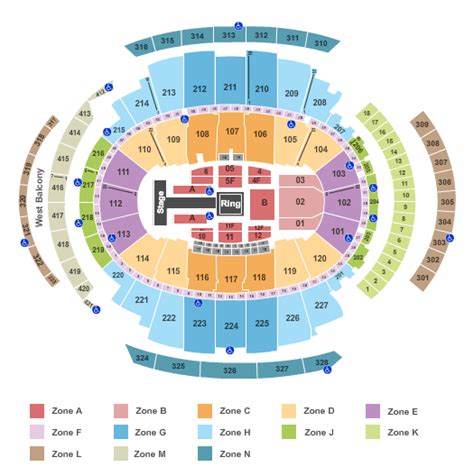 WWE Tickets | Seating Chart | Madison Square Garden | WWE Zone