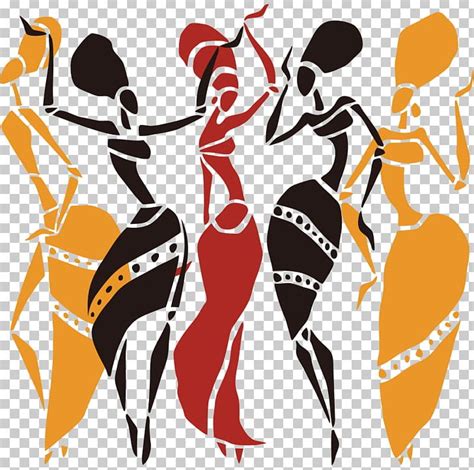 African Dance Illustration PNG, Clipart, African Tree, African Vector ...