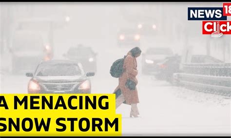 Heavy Snow Disrupts Travel As Winter Storms Hit US | Winter Storm Olive ...