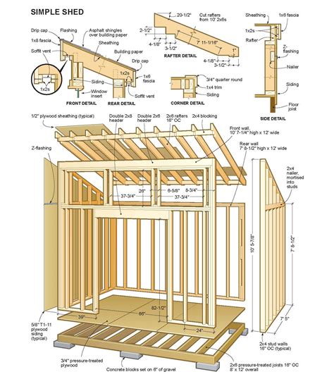 DIY Shed Plans – A How to Guide | Shed Blueprints