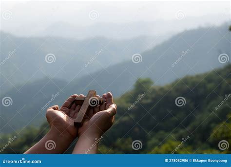 Humans Raise Their Hands in Prayer and Worship Stock Photo - Image of ...